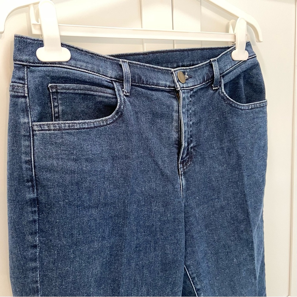 Brooke Shields Bootcut Blue Jeans Medium Wash Size 12 - Picture 5 of 11